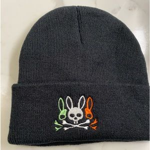 Psycho, bunny bennie hat embroidered logo black